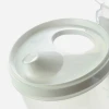 زجاجة صلصة الصويا الشفافة من مطبخ 1F3 تحتوي على زجاجة خل مملوءة بالبلاستيك وسمكها Specification image